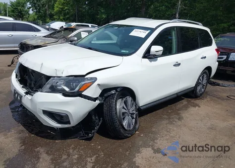 2018 Nissan Pathfinder Sv from USA, damaged, VIN 5N1DR2MM1JC602675